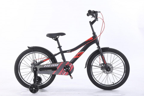 HEAM 20 FATBOY Disk Матовый Чёрный/Красный