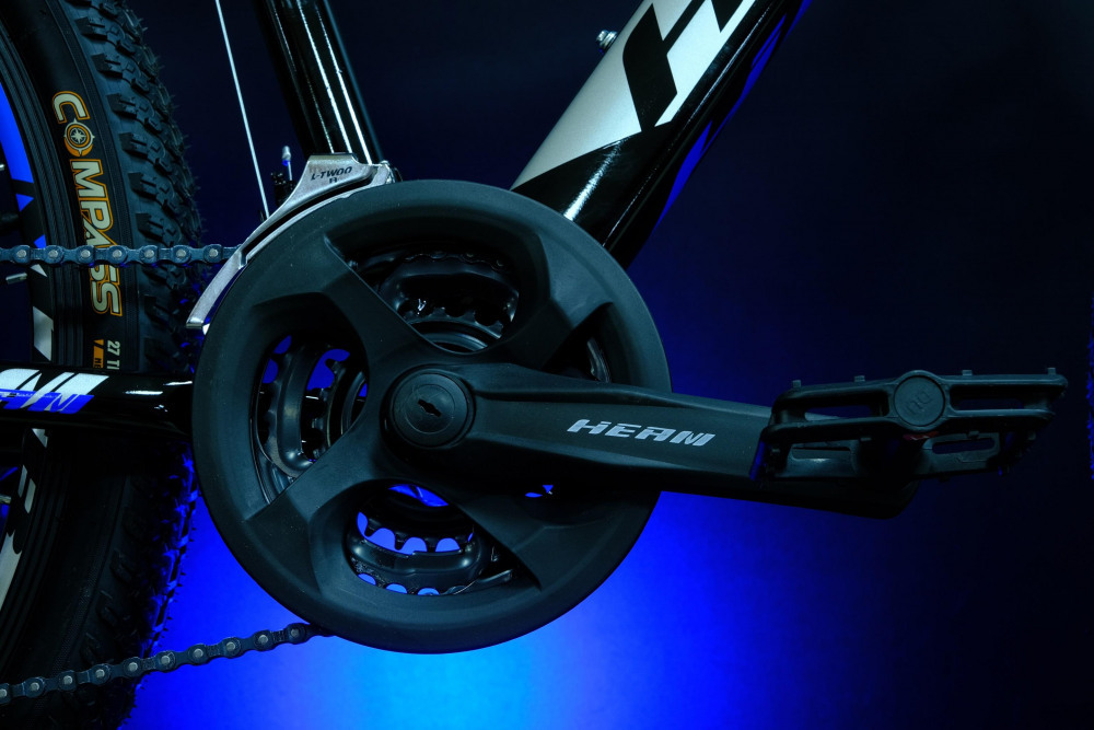 HEAM ALPHA 27,5 Cassete Чёрный/Синий глянец рама 19 (на рост 171-182)