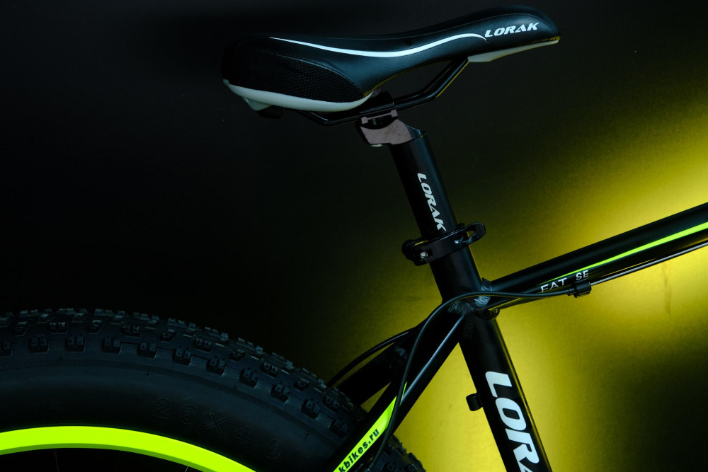 LORAK FAT SE Матовый Чёрный/Жёлтый рама 21 (на рост 183-190)