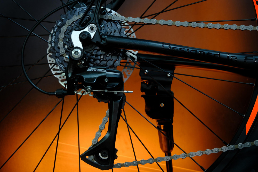 Lorak 6.0 Матовый Чёрный/Оранжевый рама 21 (на рост 183-190)