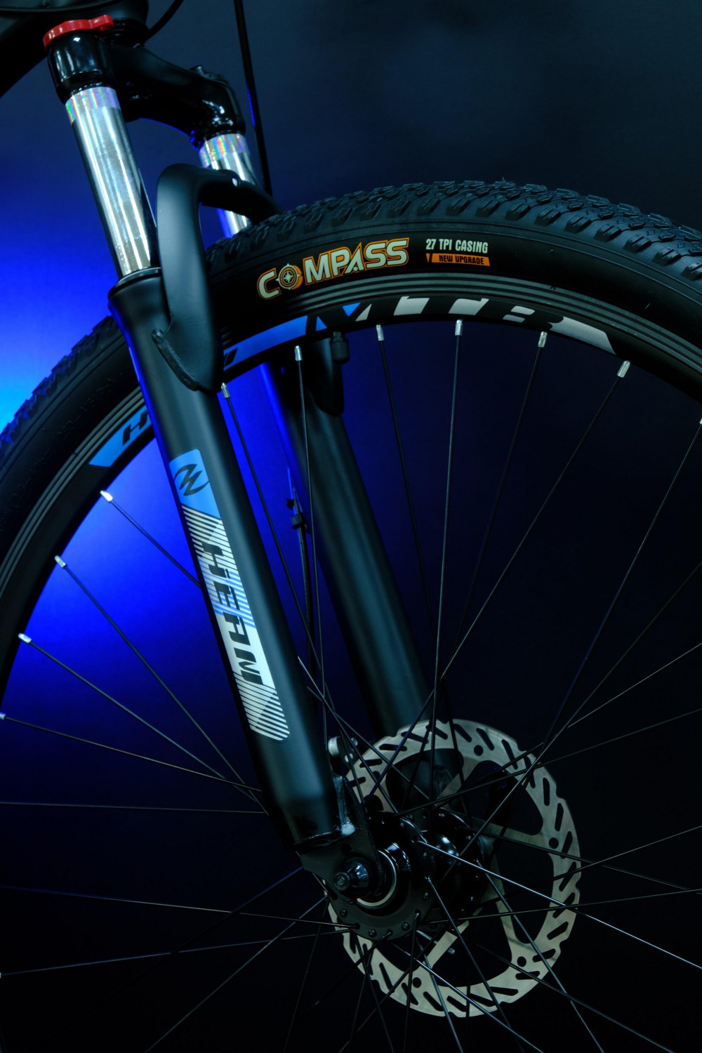 HEAM ALPHA 29 Prom Матовый Чёрный/Синий рама 21 (на рост 183-190)