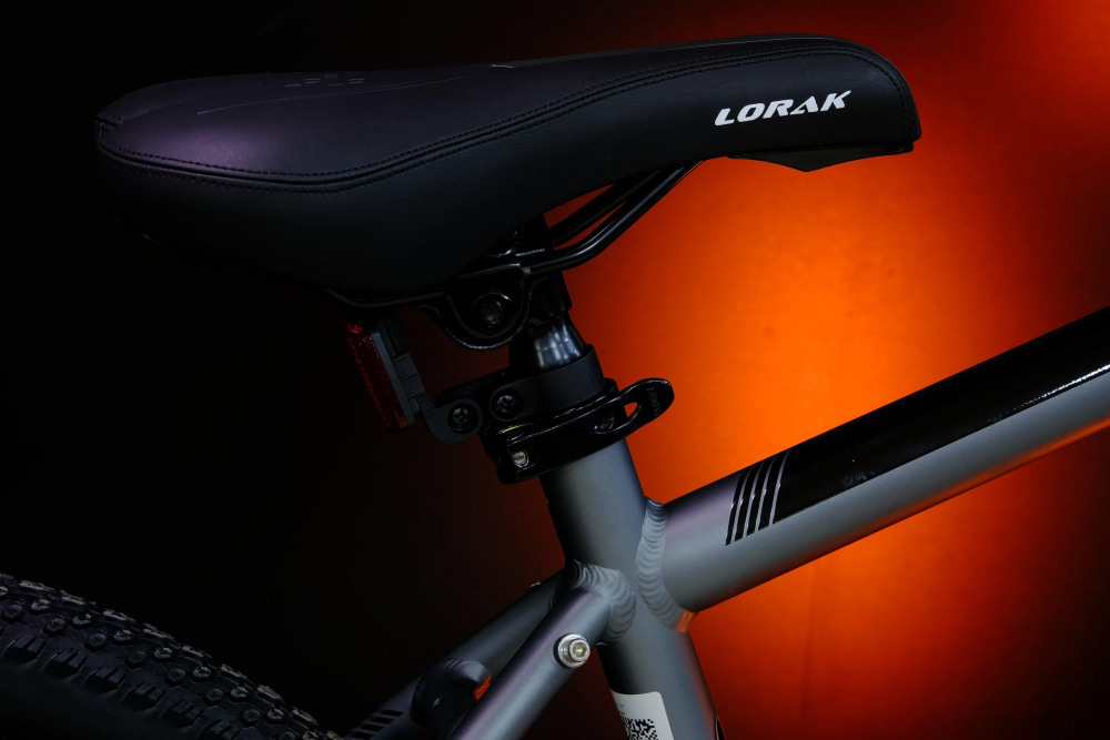 LORAK MAX 150 Матовый Серый/Оранжевый 17р (на рост 155-173)