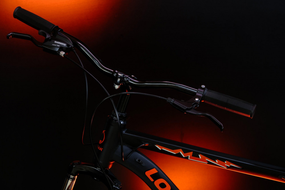 LORAK Fast 26 Матовый Чёрный/Оранжевый