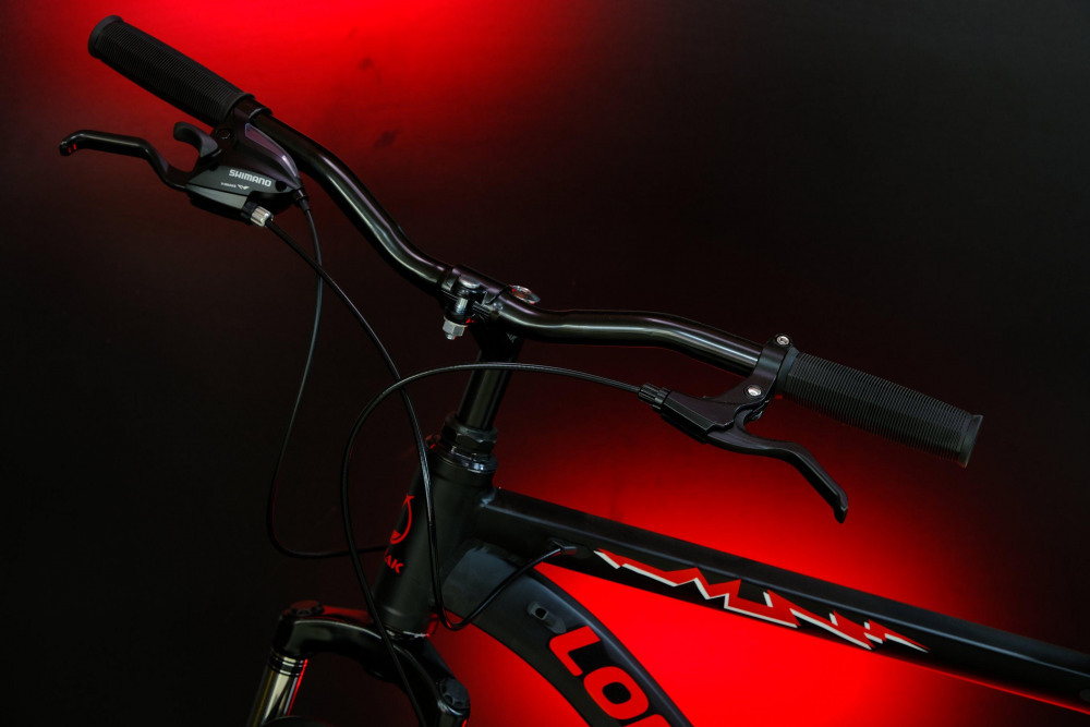 LORAK Fast 26 Матовый Чёрный/Красный